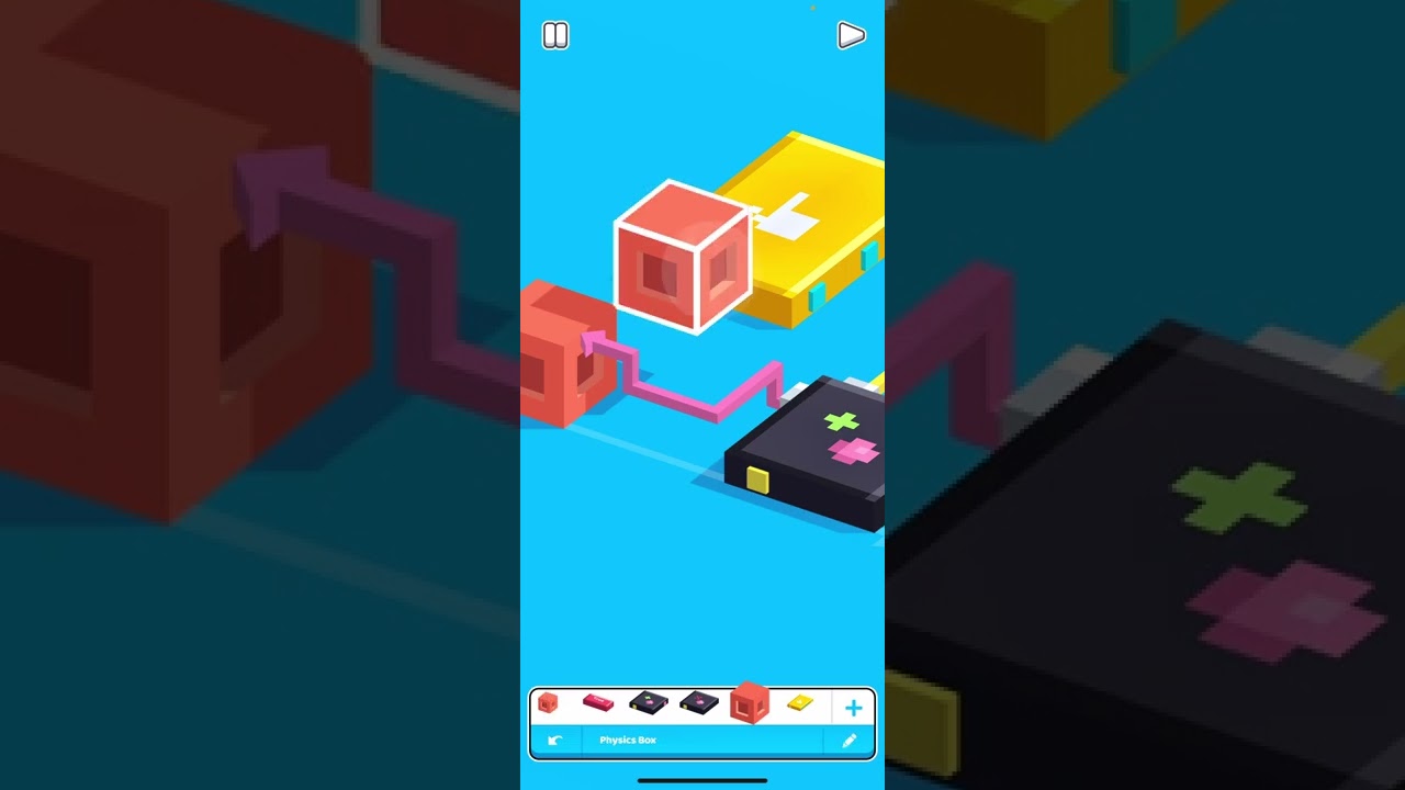 Гайд по Fancade. 3) простейший код, объект и физика