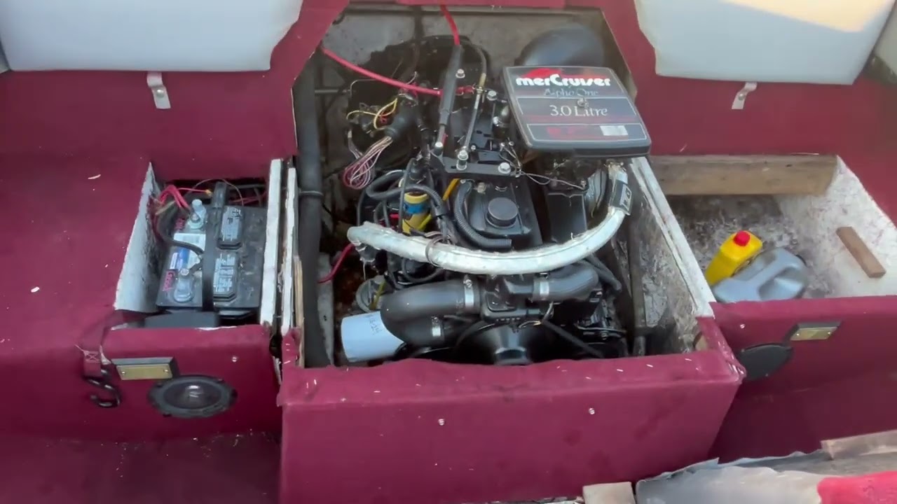 95 Mercury Marine MerCruiser 3.0 L 4 cylinder Engine FRESH WATER Drop In Ready