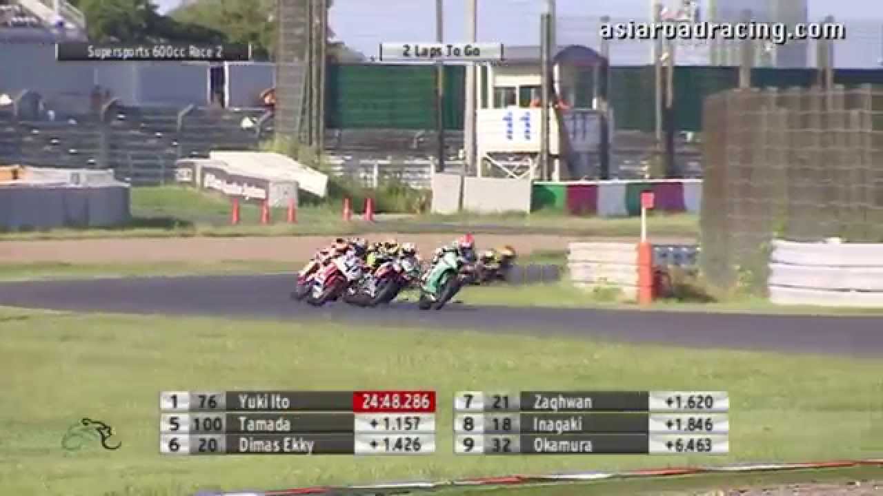 2014 ARRC Suzuka - SuperSports 600cc Race 2 (full)