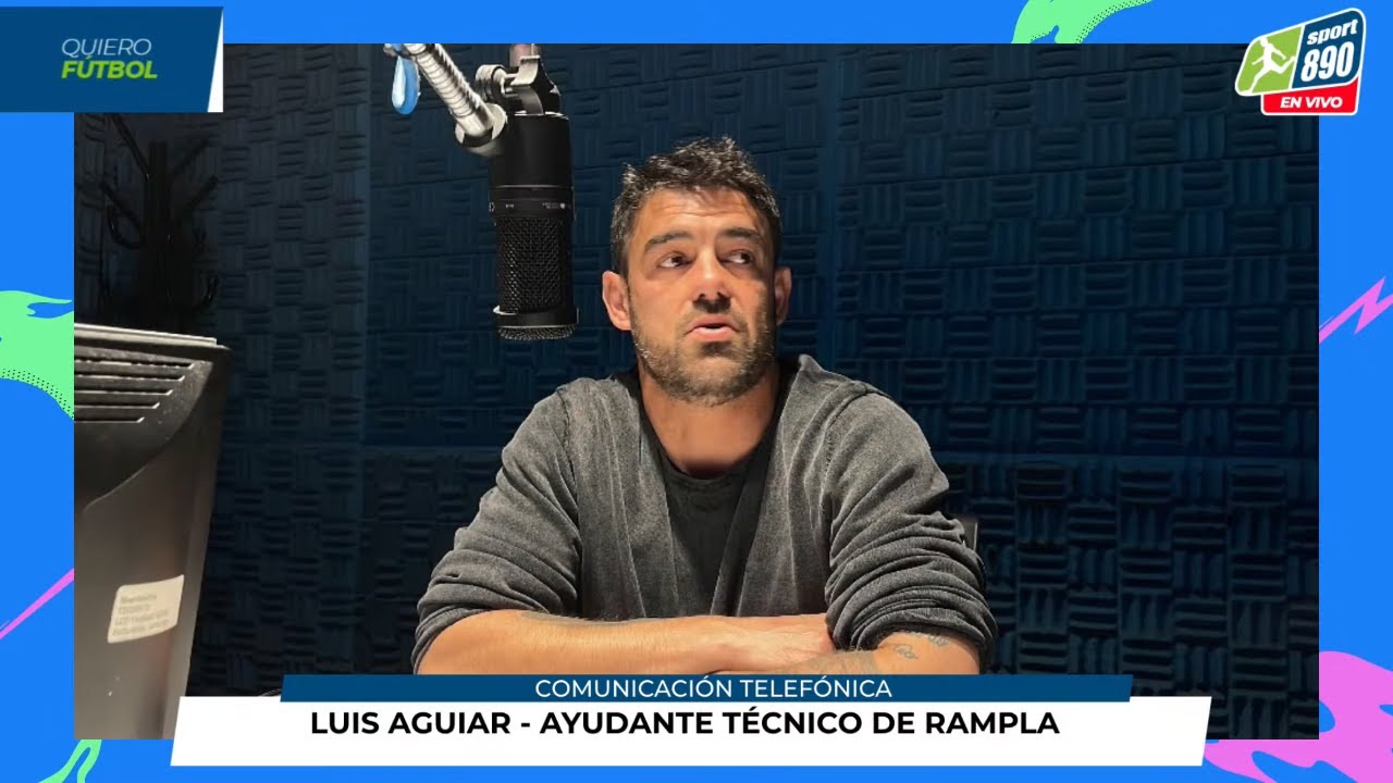LUIS AGUIAR EN QUIERO FÚTBOL