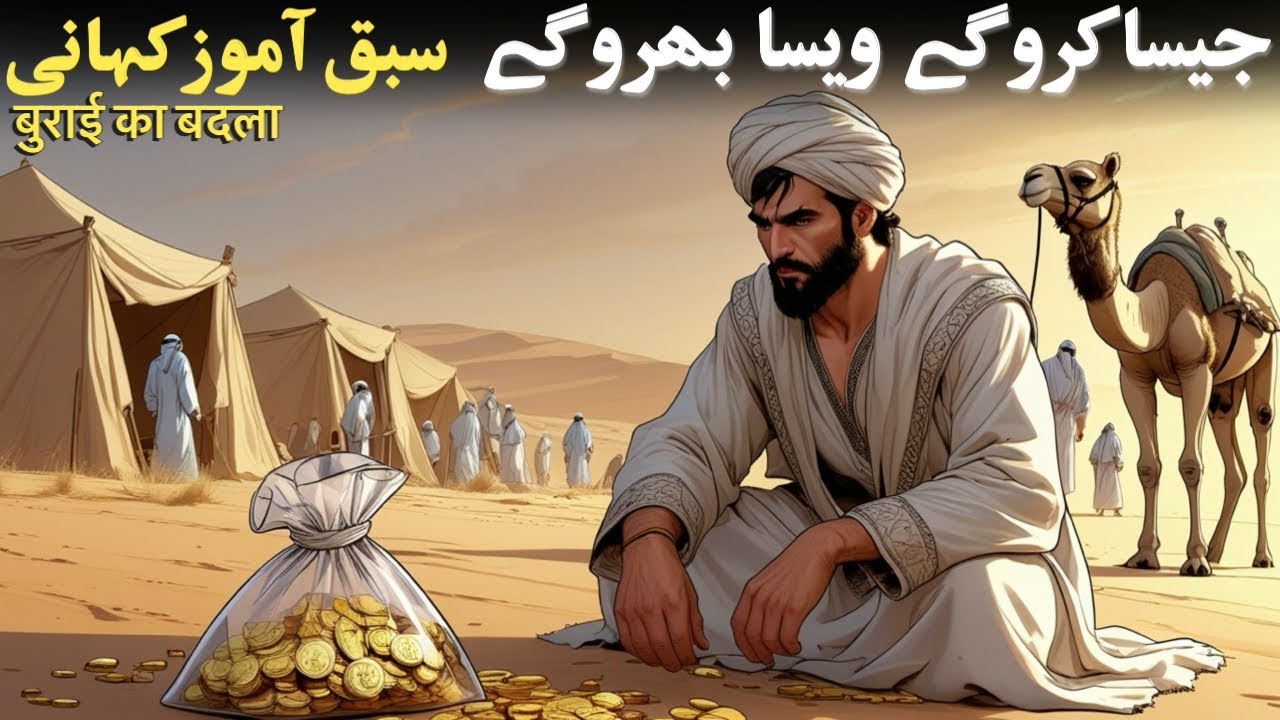 Jaisa Kro Gay Waisa Bharo Gay | बुराई का बदला | Urdu Moral Story