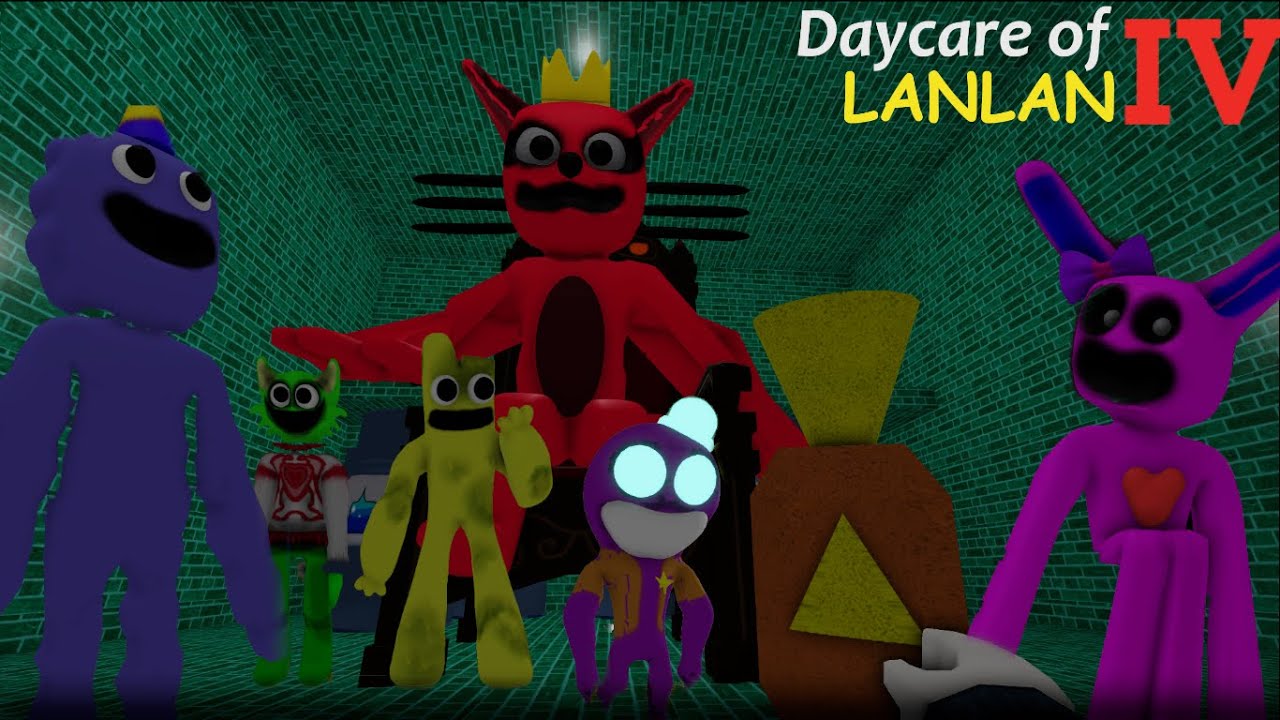 Daycare of Lanlan Chapter 4 | Full gameplay walkthrough Roblox.