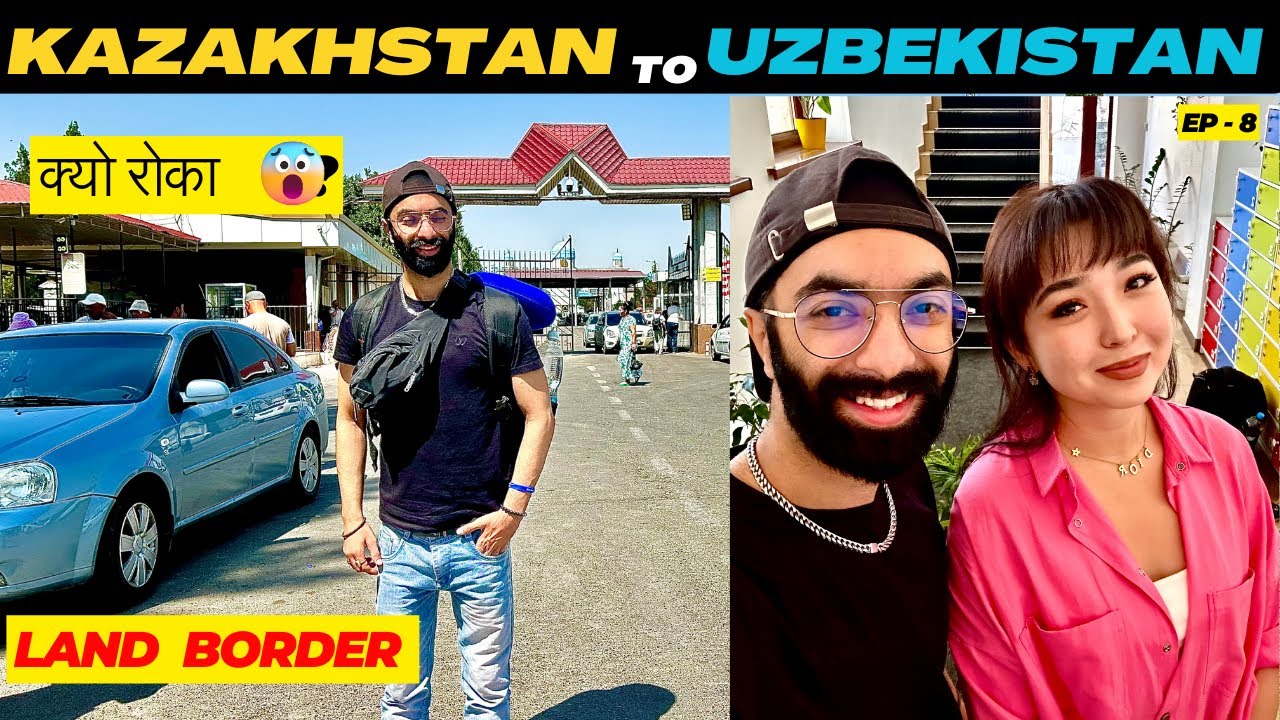 Crossing Land Border Kazakhstan to Uzbekistan | Full Guide |#bordercrossing #kazakhstan #uzbekistan