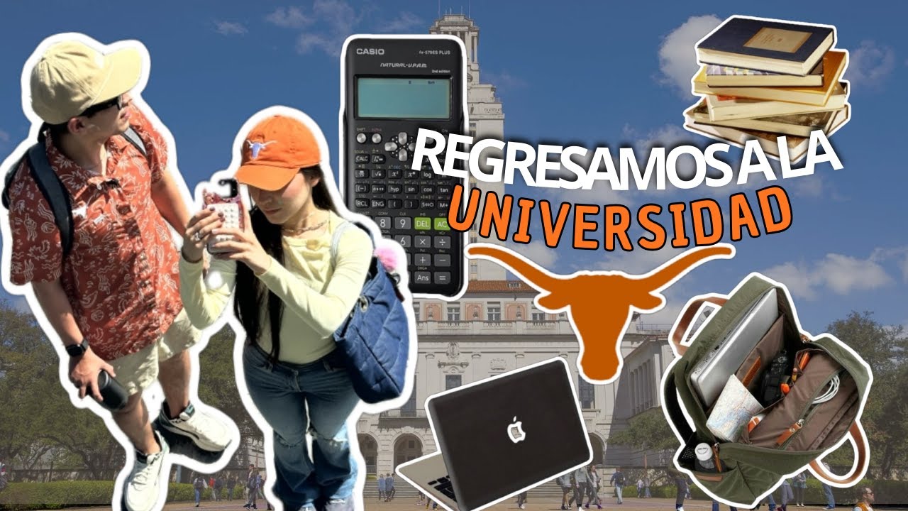 REGRESAMOS A LA UNIVERSIDAD EN AUSTIN TX!🎒📚🏫