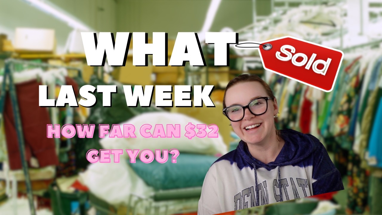 This is How You Make Money From Your Own Closet | What Sold in my Part-Time Resell Business Feb 2-8