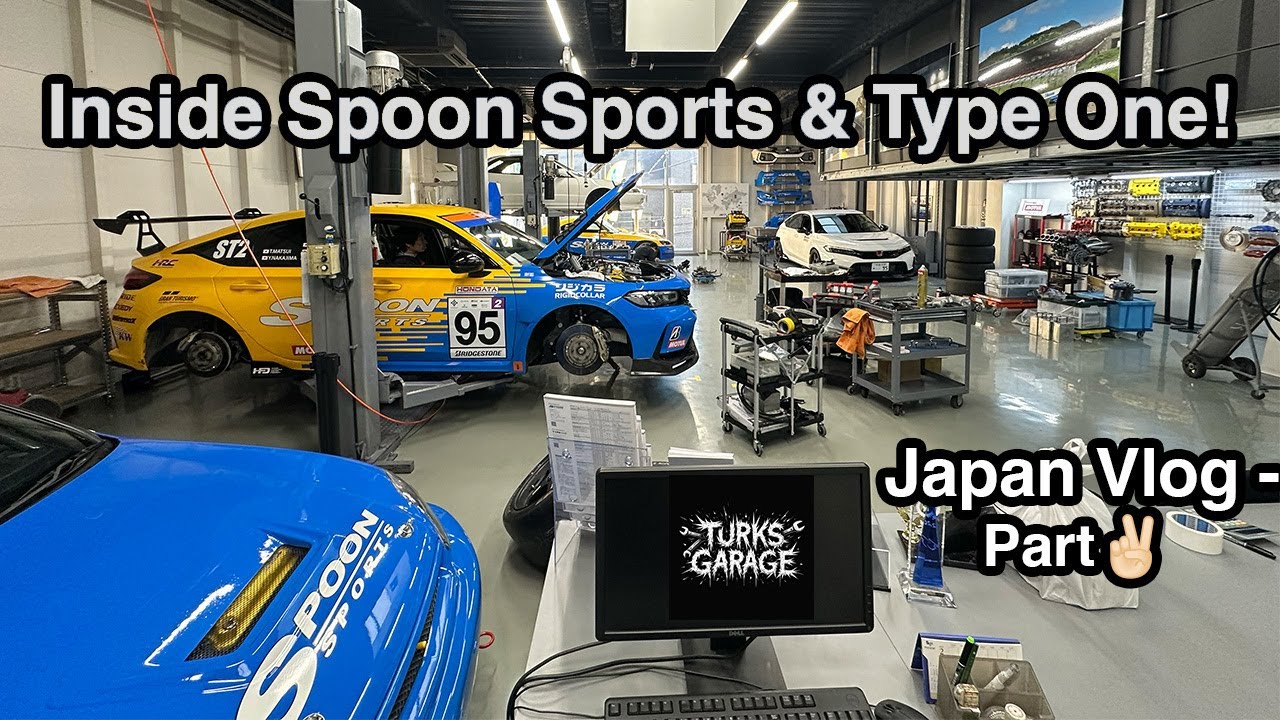 Exclusive Look at Spoon Sports & Type One Honda Tuning Shop in Tokyo | Japan Vlog Part 2