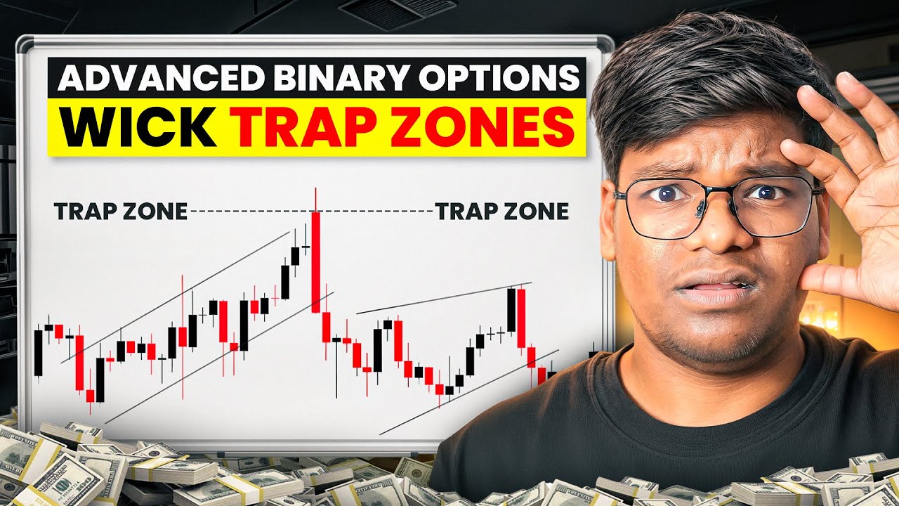 Binary Options Wick Trap Strategy 🧠 | Advanced Binary Options Chapter 2 | Quotex Masterclass