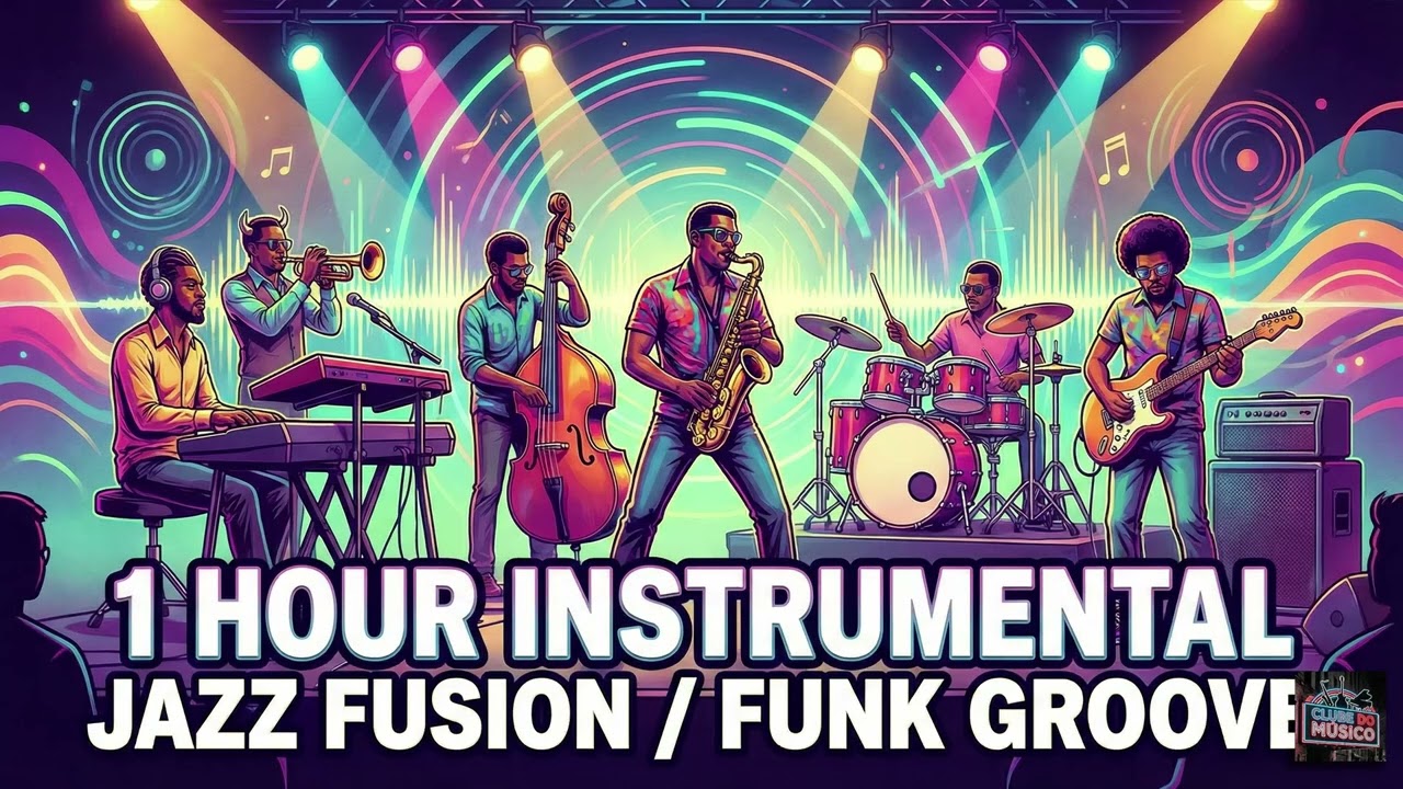 1 hora de Jazz Fusion instrumental | Club do Músico
