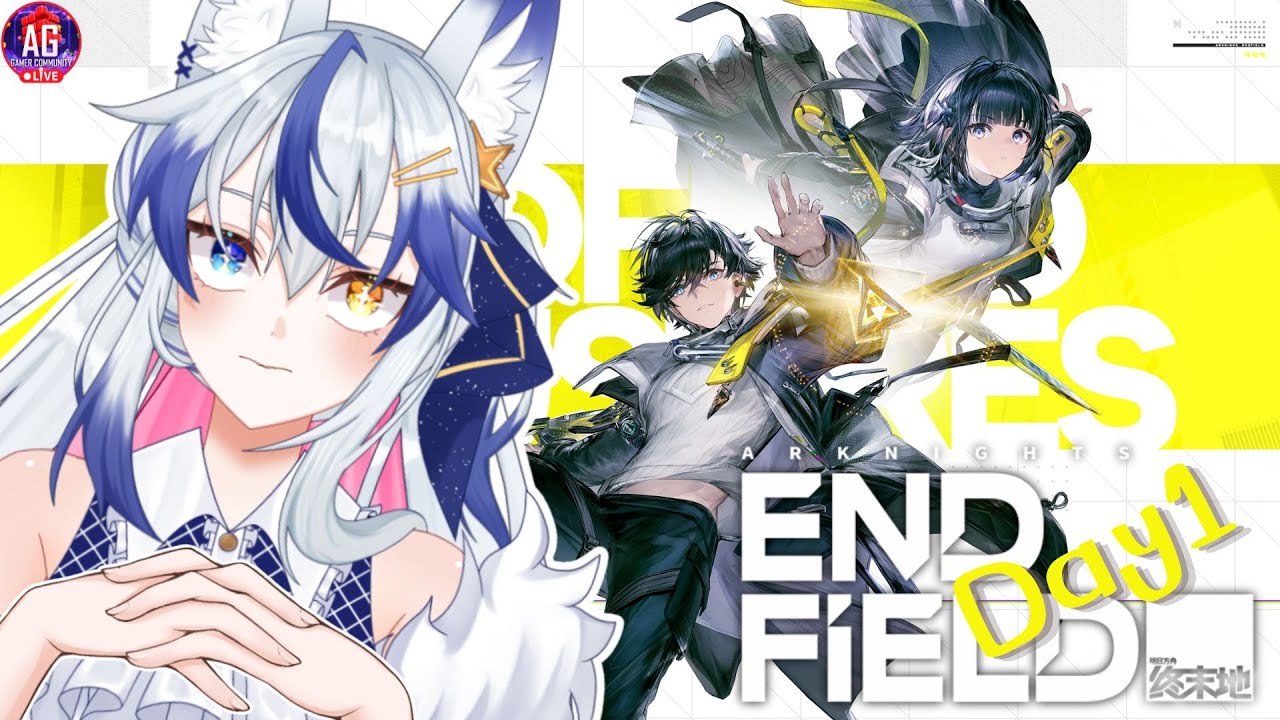 [🔴Arknights: Endfield] เล่นวันแรกแบบไม่รู้อะไรเลย รู้แค่เขาสวยเขาหล่อ | Hyoki #AGGC