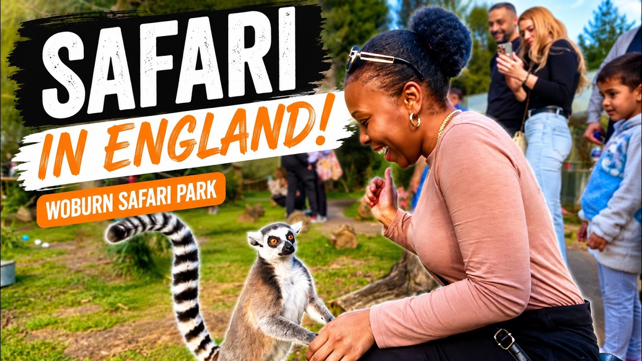 Woburn Safari Park, UK 🇬🇧 | My Experience in the UK | Travel Diary | Vlog