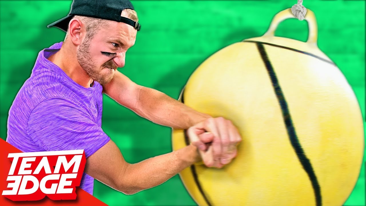 GIANT Tetherball Challenge!!