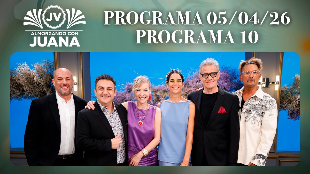 ALMORZANDO CON JUANA - Programa 05/04/26 - PROGRAMA 10 -TEMPORADA 2026