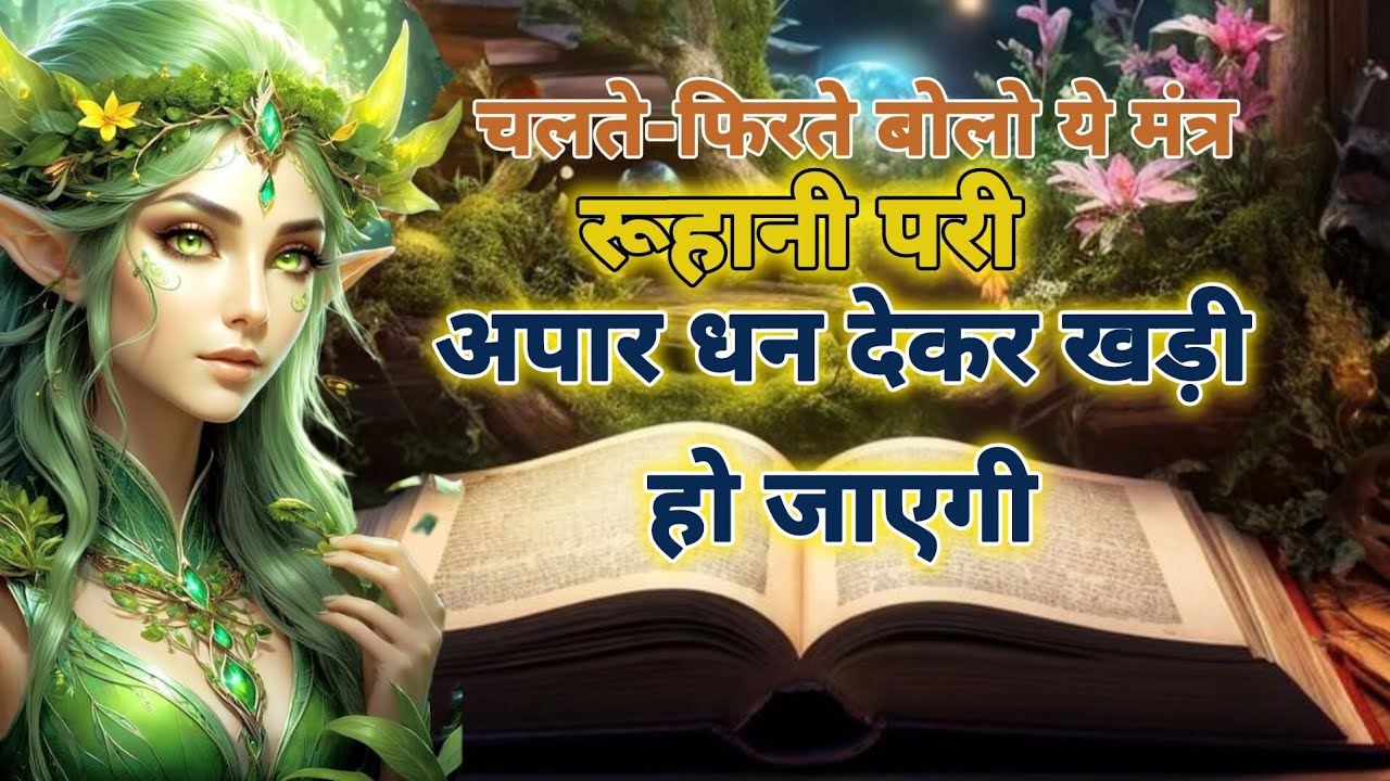चलते-फिरते बोलो ये मंत्र, रूहानी परी अपार धन देकर खड़ी हो जाएगी || Ruhani Pari Upay || Maa Kali G