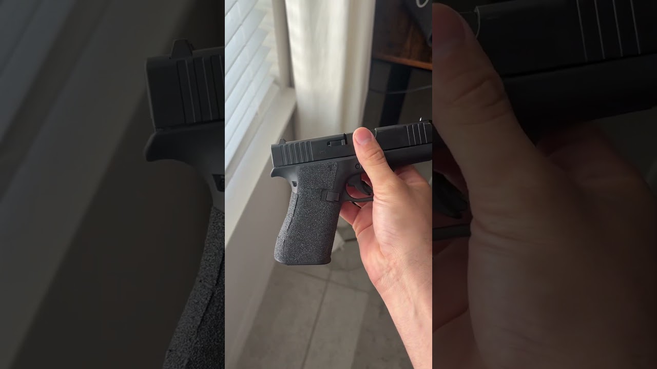 Talon Grips on the Glock 43x | #glock #talongrips
