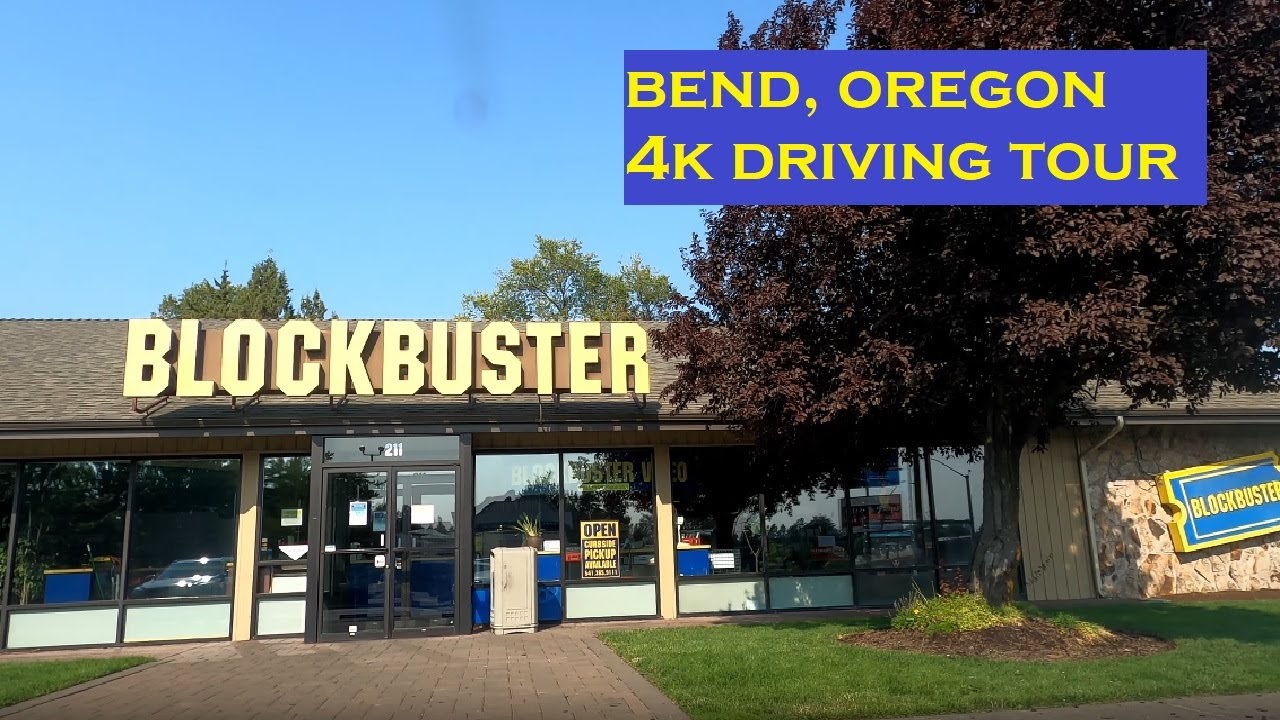 Bend, Oregon | 4k Driving Tour | Starting at the last Blockbusters