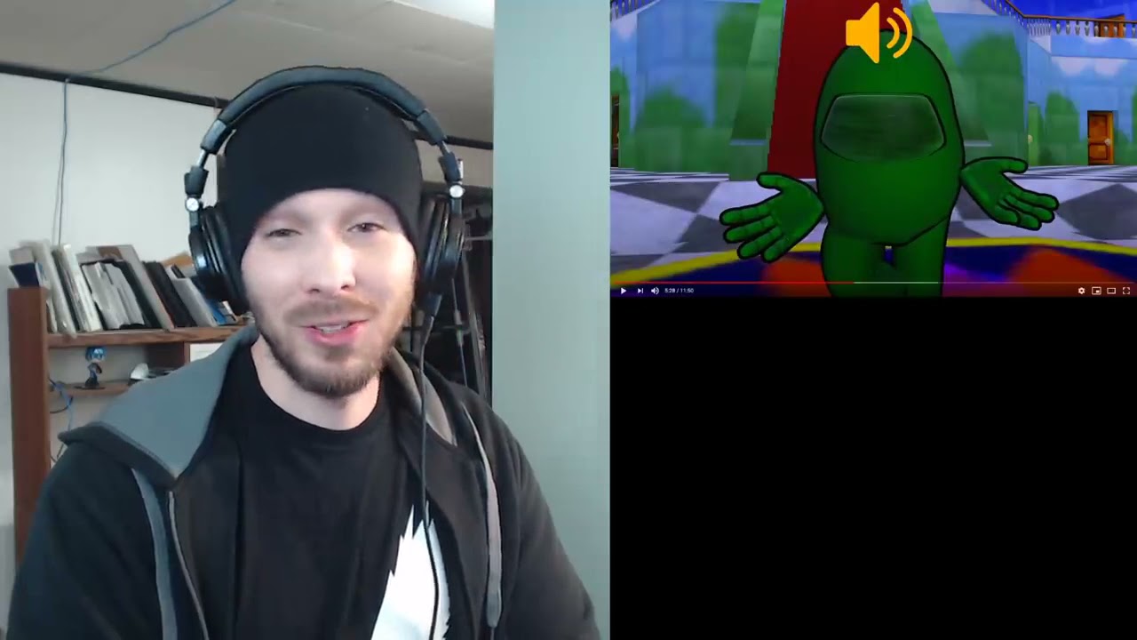 WAS IT RED? - Reacting to SMG4: If Mario Was AMONG US (Charmx Reupload)