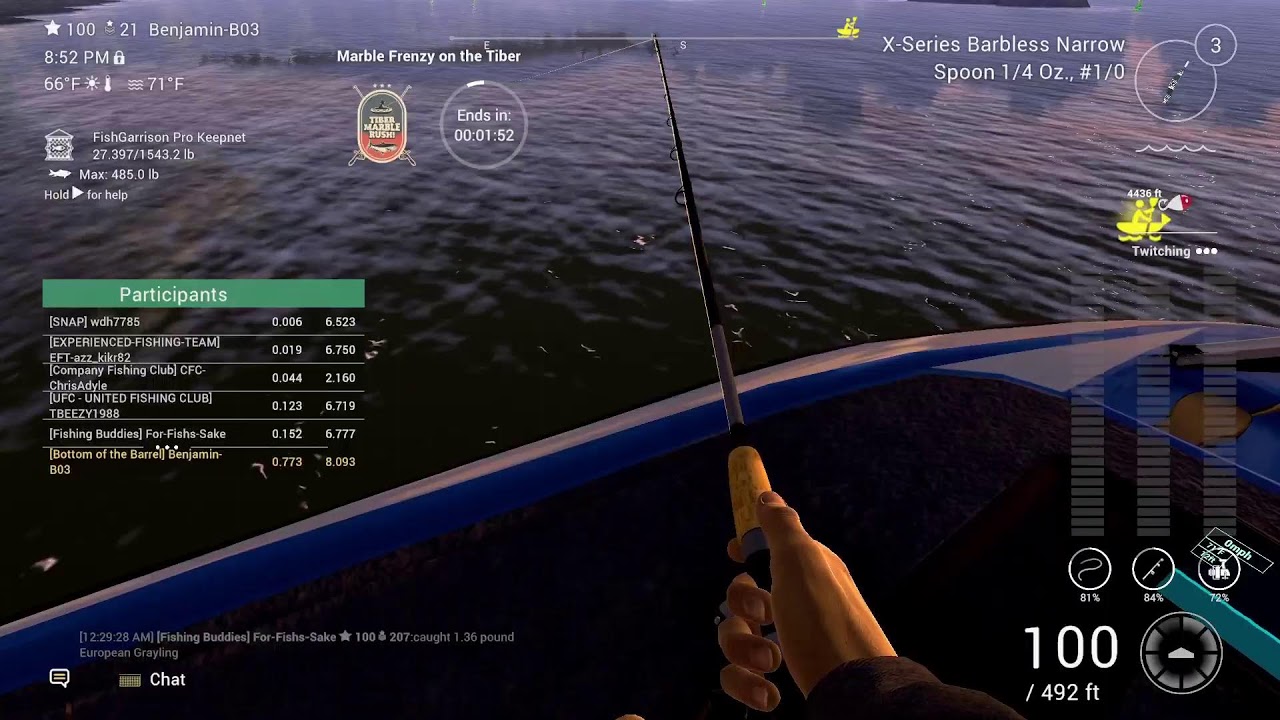 Мраморное безумие на Тибре: Fishing Planet Comp