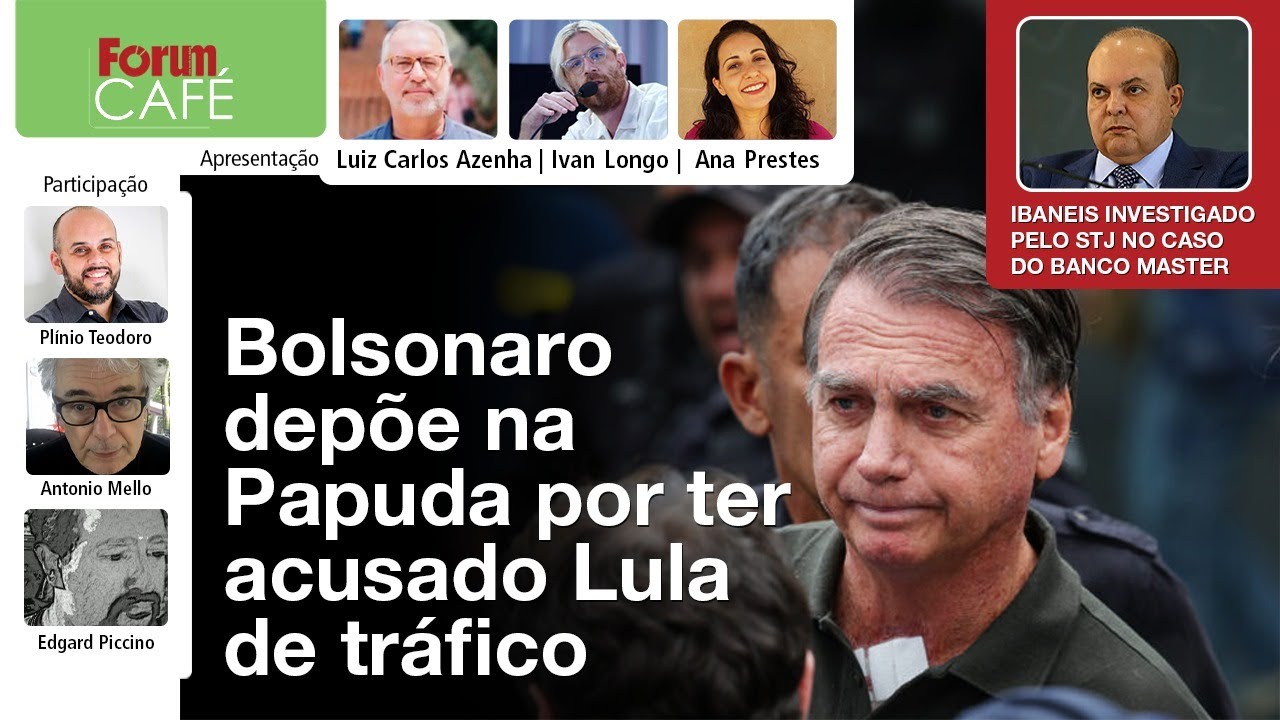 Bolsonaro ouvido na Papuda por crime contra a honra de Lula | 05.02.26
