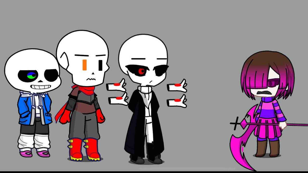 Undertale react to sans papyrus and gaster vs betty norie
