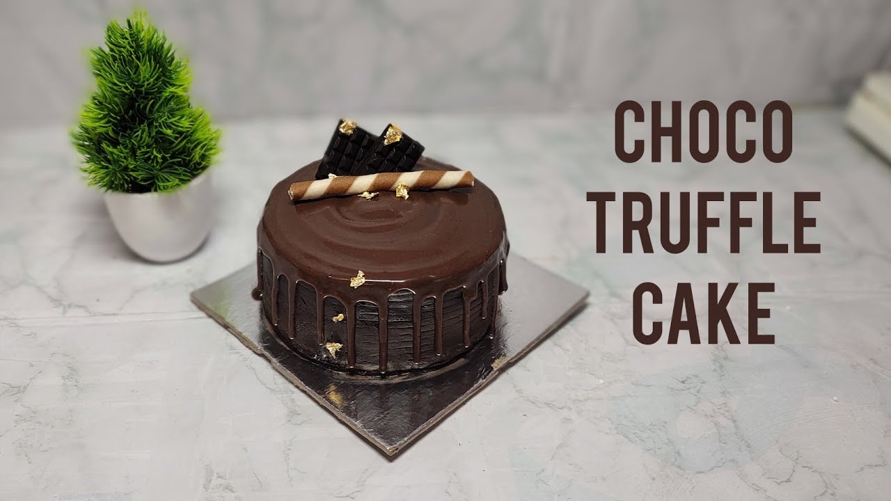 How to make choco truffle cake at home in tamil | Perfect 1/2kg chocolate truffle cake for beginners