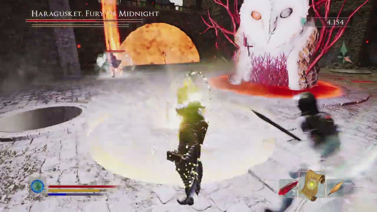 Codex Lost Haragusket boss fight