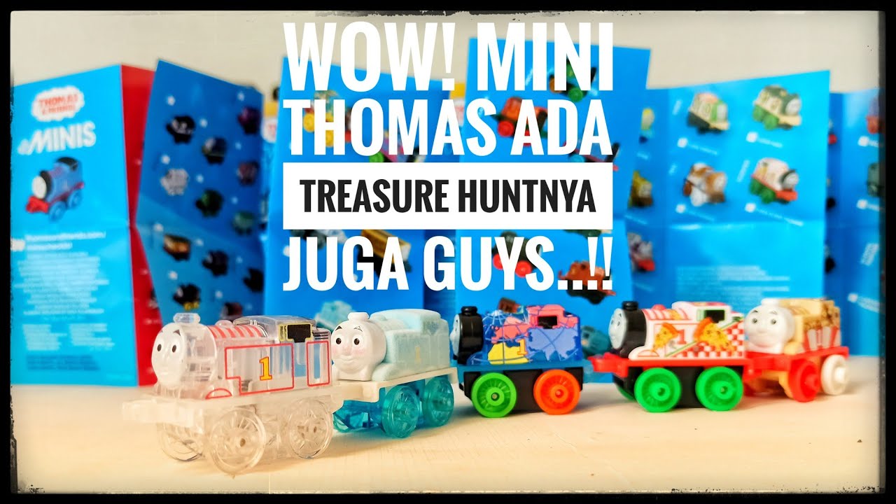 Eps#61 Mini Thomas Special Edition, Hunting Lima Treasure Hunt Mini Thomas The Tank Engine |UNBOXING