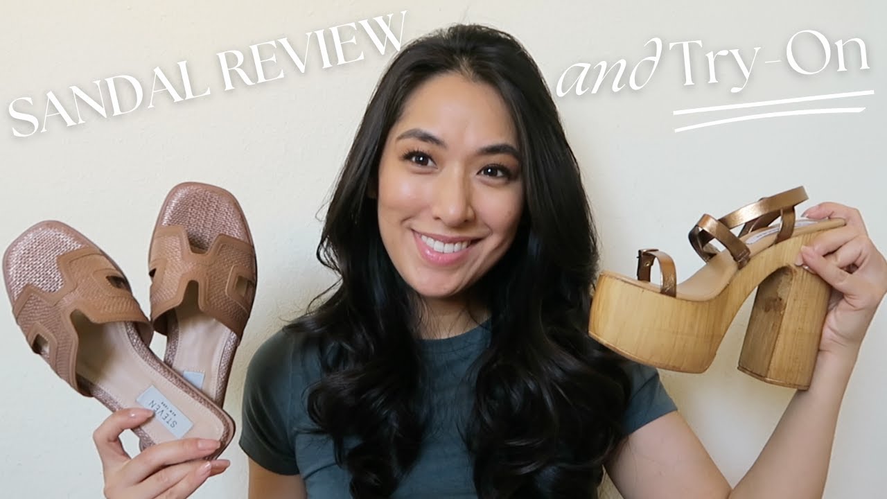 SUMMER SANDALS REVIEW + TRY ON
