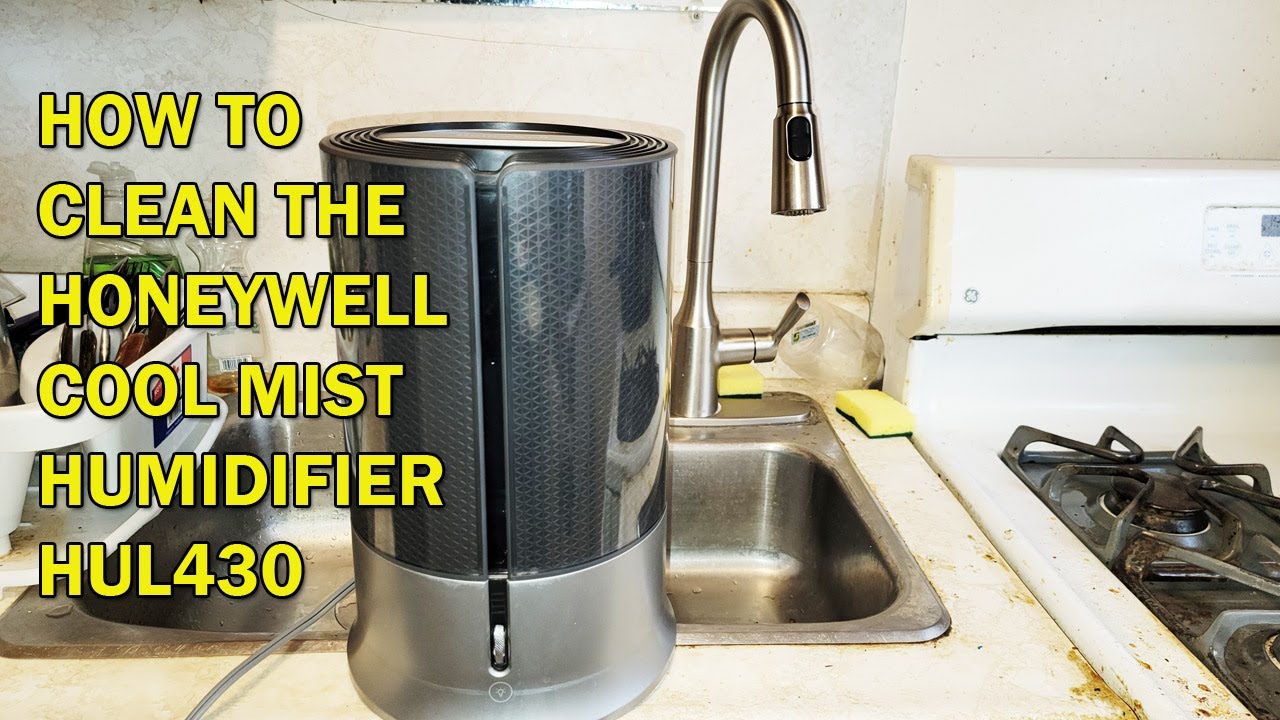 How to clean the Honeywell designer series Cool Mist Humidifier HUL430
