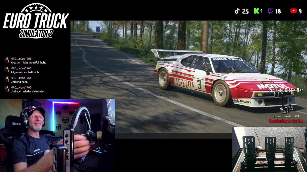 Rally Action mit Stahlwasser