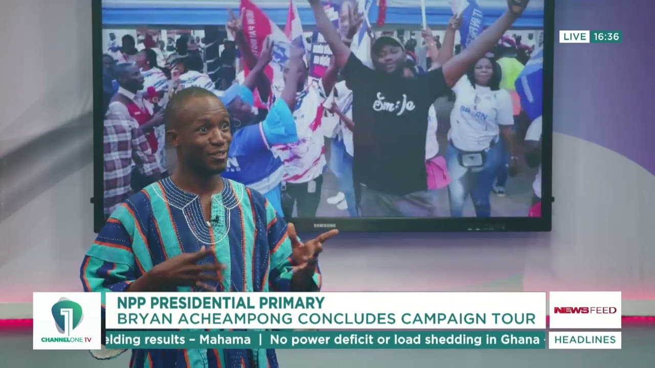 Bryan Acheampong Wraps Up Campaign Ahead of NPP Presidential Primary