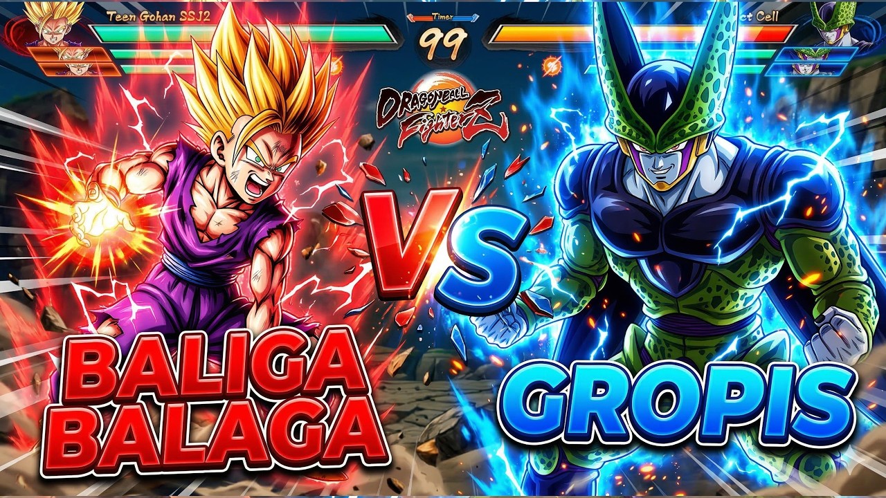 GROPIS vs BALIGA BALAGA INSANE DBFZ Match: Epic Clash | Dragon Ball FigherZ