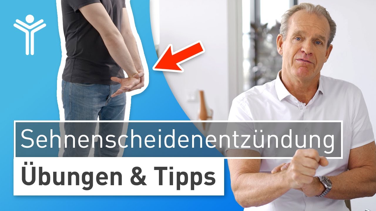 Sehnenscheidenentzündung selbst behandeln | Top Tipps & effektive Übungen