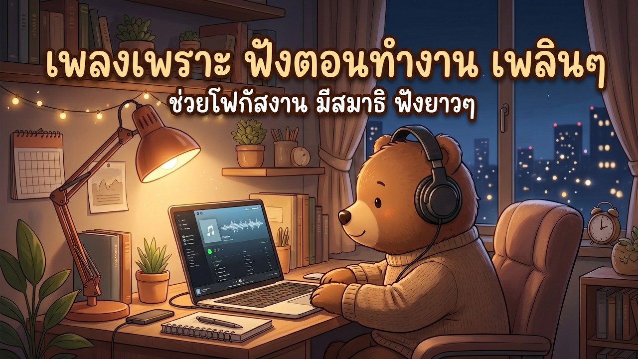 🔴 LIVE 24 ชม.| รวมเพลงเพราะ ฟังสบายๆ โหมดคาเฟ่ ช่วงทำงานหรืออ่านหนังสือ ใหม่ล่าสุด 2026 🎧