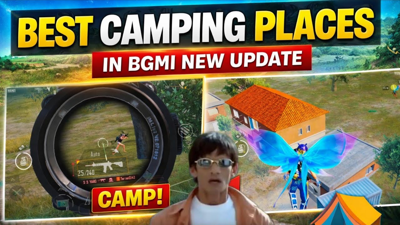 Best Camping Places In Bgmi New Update