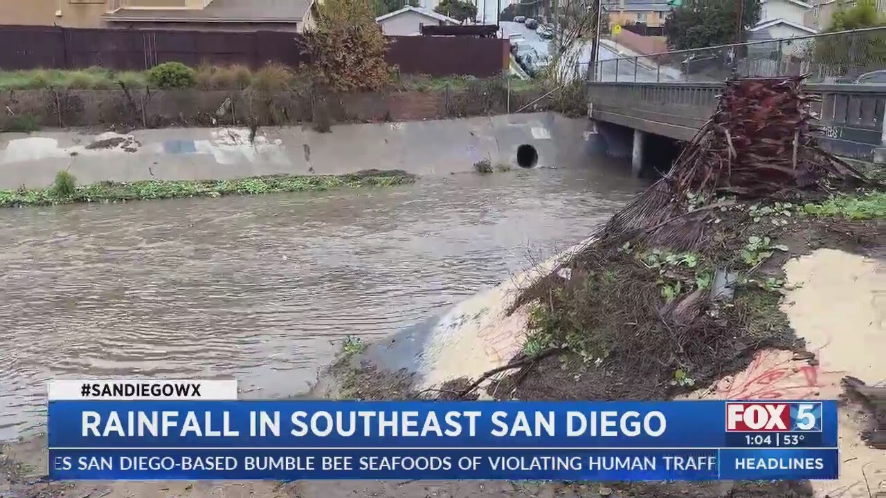 Chollas Creek avoids repeat of flooding seen last year