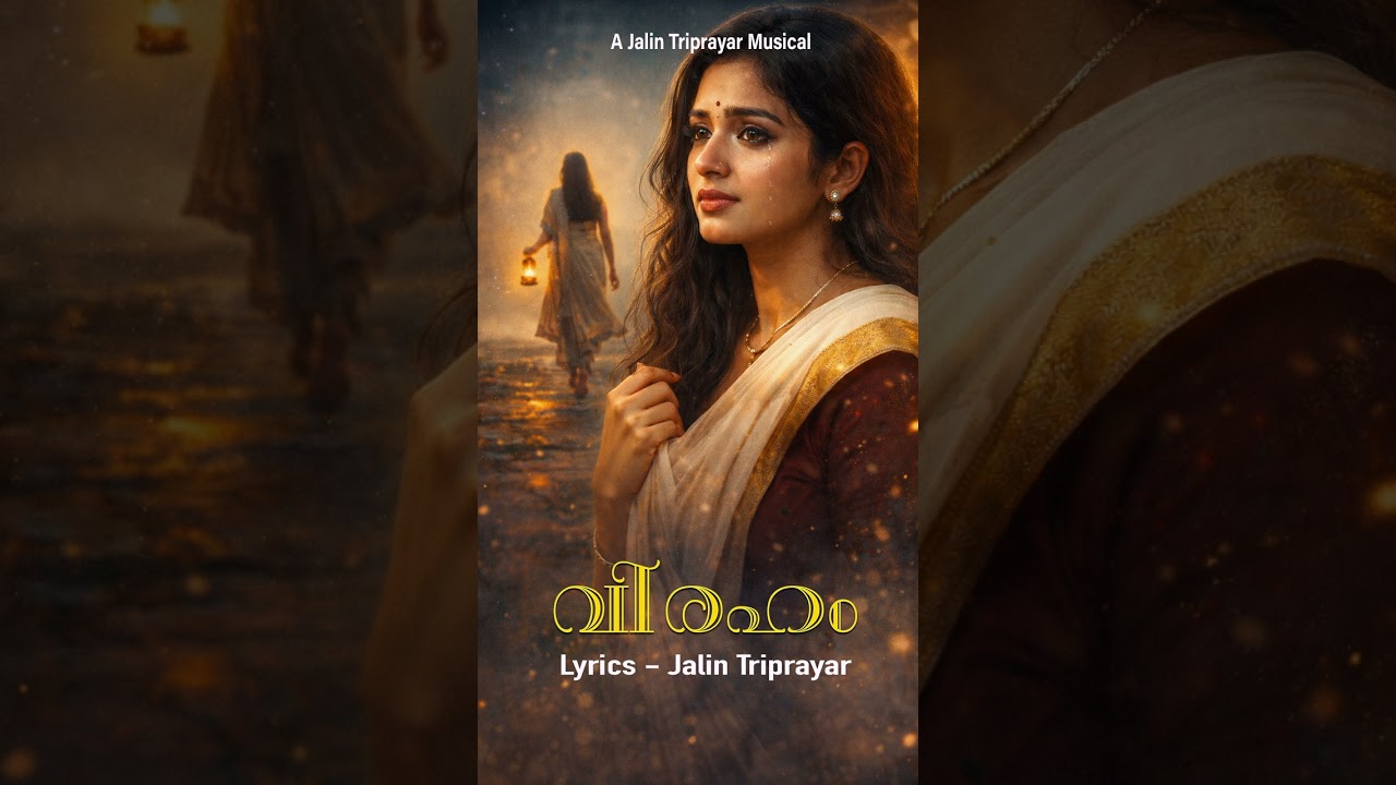 “വിരഹം | Viraham” 💫 ✍️ Lyrics | Music Prompt: Jalin Triprayar🎶 Music: Suno