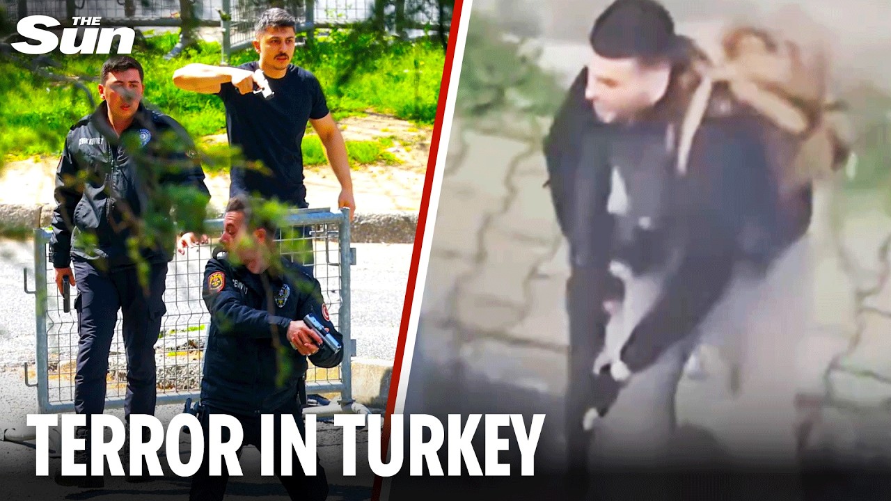 Heavy gunfire as 'terrorists' unleash attack on Israeli consulate in Istanbul, at least one dead