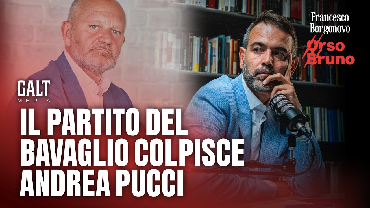 IL PARTITO DEL BAVAGLIO COLPISCE ANDREA PUCCI | Orso Bruno - Francesco Borgonovo