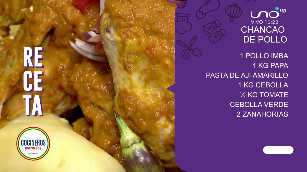 Hoy en la receta del día cocinamos chancao de pollo