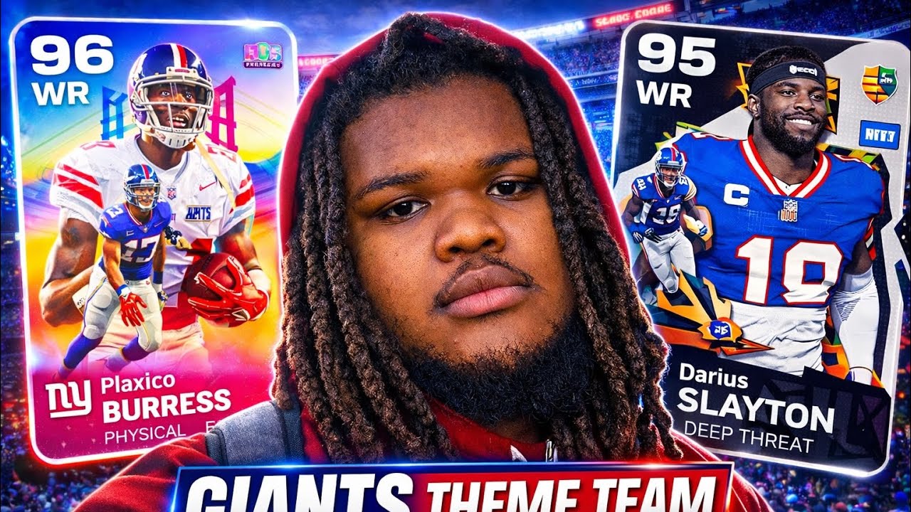 This NEW Offense is AMAZING With the New York GIANTS Theme Team!