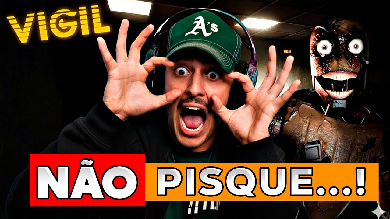 SE EU PISCAR O MONSTRO ME PEGA!! CORINGA JOGANDO VIGIL  - JOGO DE TERROR!