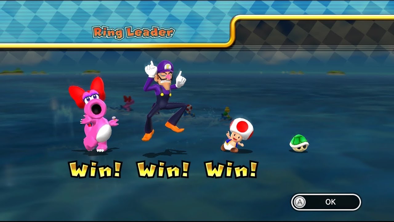 Mario Party 9 Step It Up - Birdo vs Toad vs Waluigi vs Kooap Master Difficult | Mario Gaming #15
