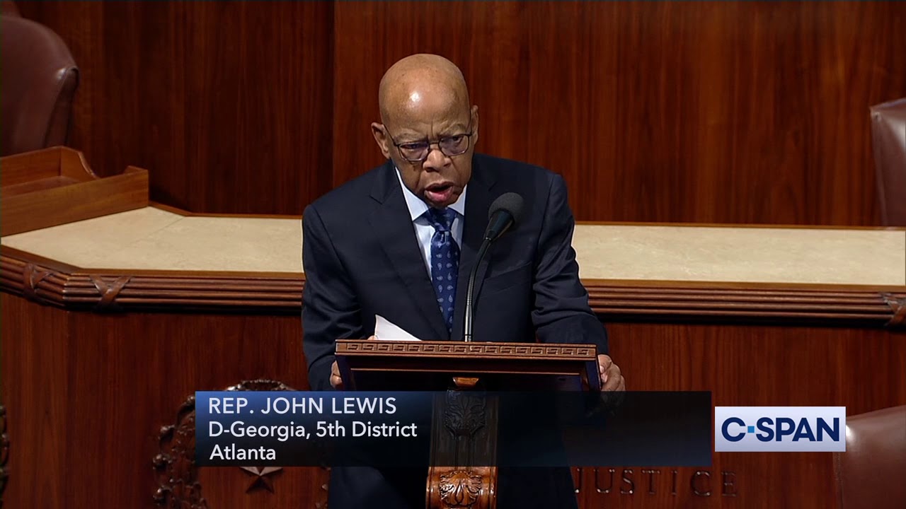Representative John Lewis Says It's Time to Begin Impeachment Proceedings