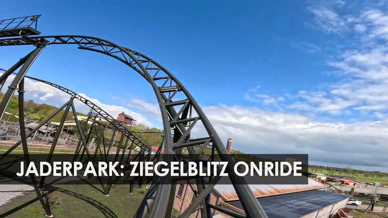 Ziegelblitz: onride POV (Gerstlauer family coaster Jaderpark)