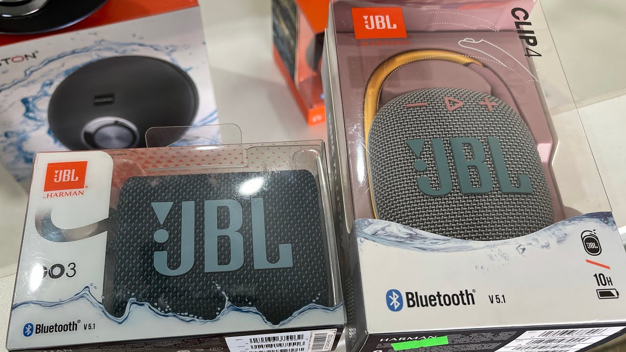 JBL Go 3 | JBL Clip 4 - Unboxing