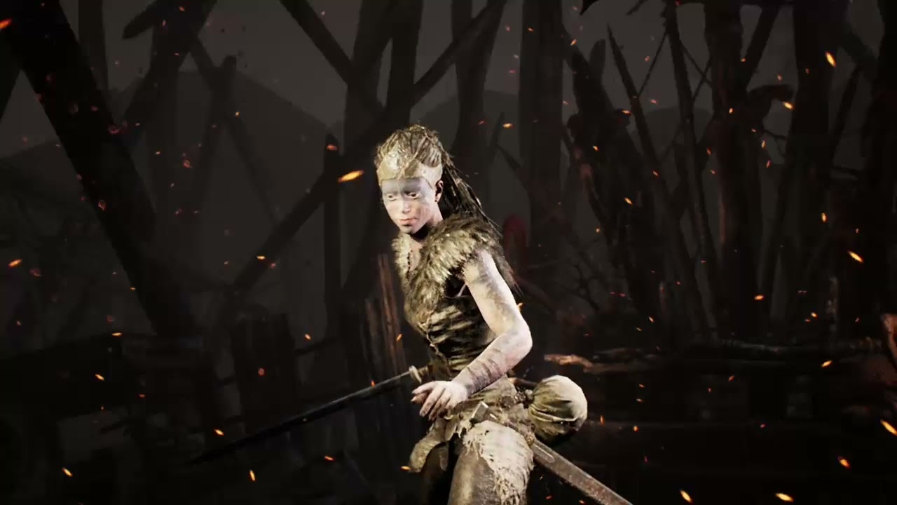 Hellblade: Seanua's Sacrifice Gamplay: Part 1 Defeating Surt God of Fire...