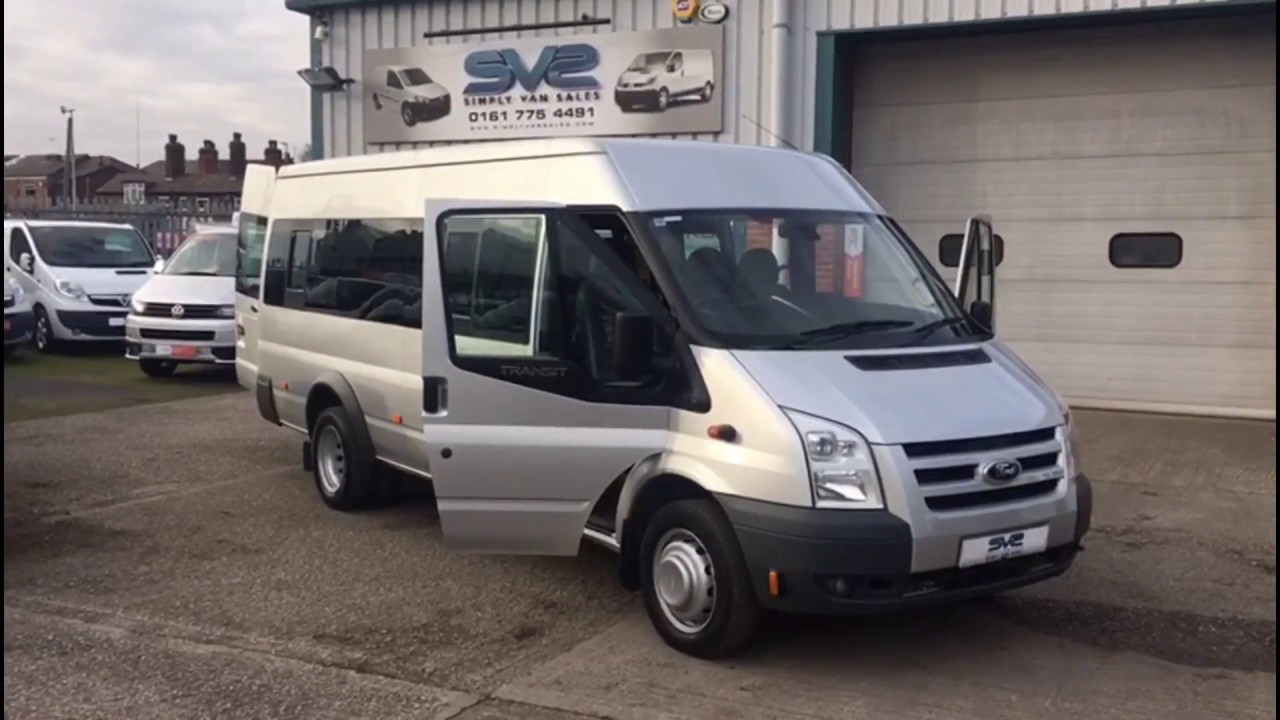 Ford Transit 17 seat minibus with cruise control for sale @ Simply Van Sales