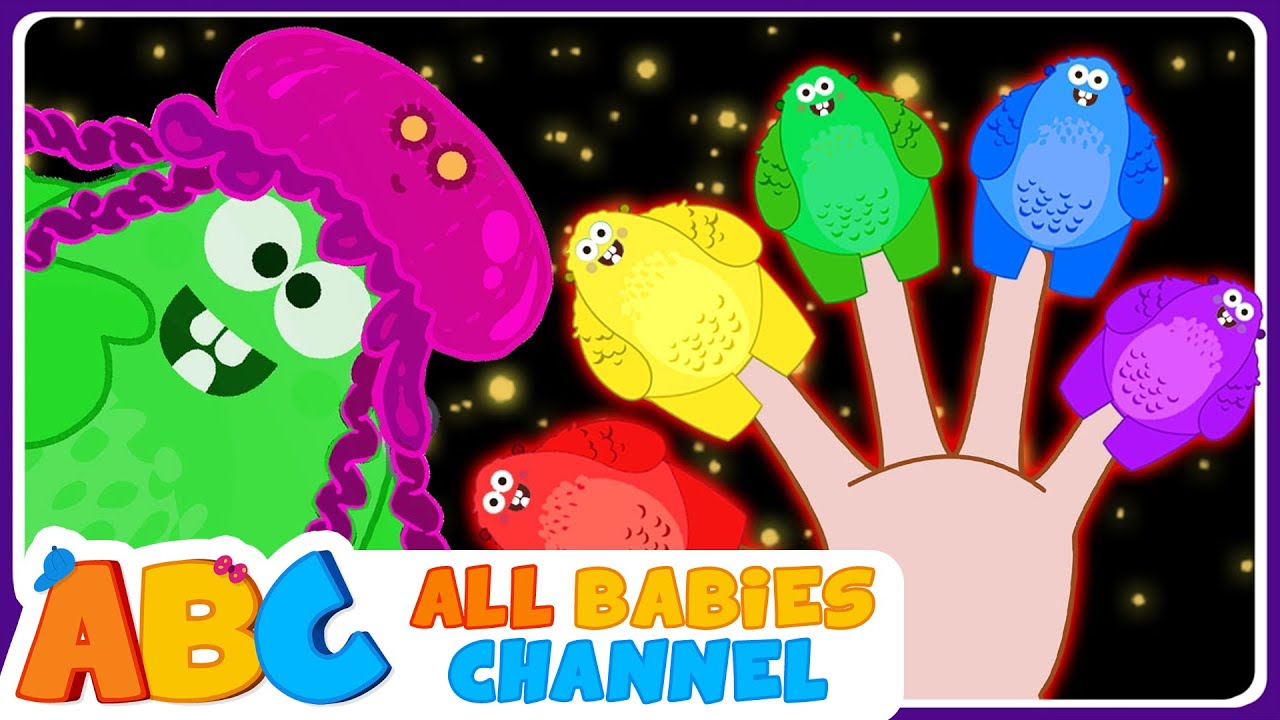 Monsters Finger Family Song | Nursery Rhymes | All Babies Channel