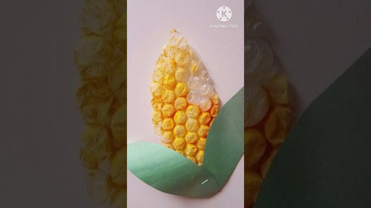 Easy Bubble wrap craft ideas #artandcraftideas