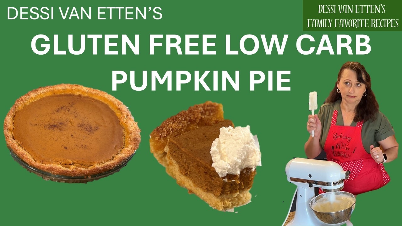 Gluten Free Low Carb Pumpkin Pie